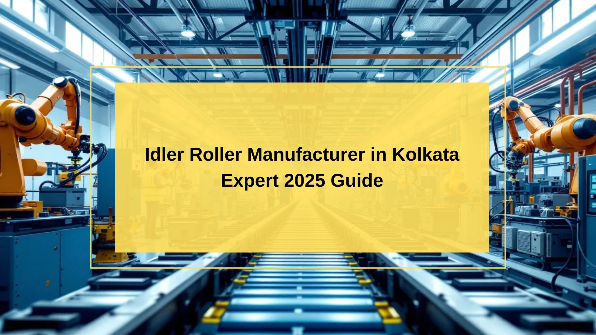 Idler Roller Manufacturer Kolkata